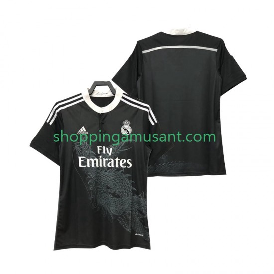 Maillot de Foot Real Madrid 2014 2015 Rétro Homme Extérieur Manche Courte