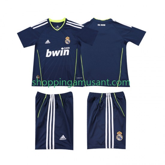 Maillot de Foot Real Madrid Rétro Enfant Extérieur 2011 2010 Manche Courte