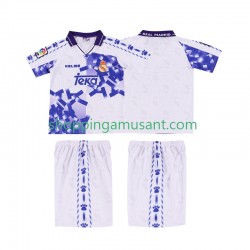 Maillot de Foot Real Madrid 1996 1997 Rétro Enfant Neutre Manche Courte