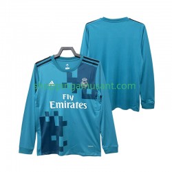 Maillot de Foot Real Madrid 2017 2018 Rétro Homme Neutre Manche Longue