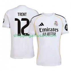 Maillot de Foot Real Madrid Trent Alexander-Arnold 12 Homme Domicile 2025-2026 Manche Courte