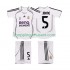 Maillot de Foot Real Madrid ZIDANE 5 2007 Rétro Enfant Domicile 2006 Manche Courte