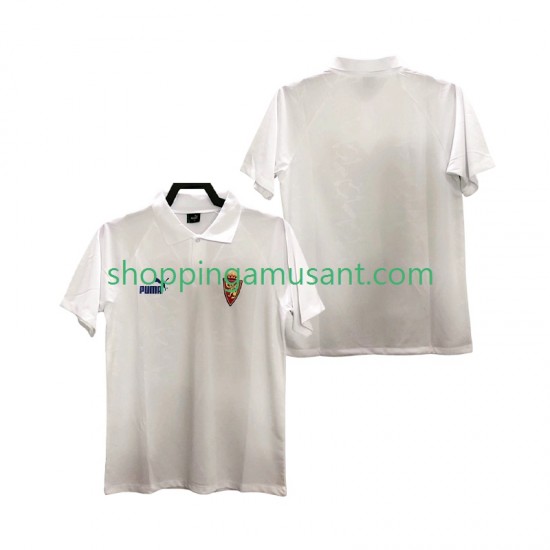 Maillot de Foot Real Zaragoza 1995 Rétro Homme Domicile Manche Courte