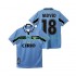 Maillot de Foot SS Lazio NEDVED 18 Rétro Homme Domicile 1999 1998 Manche Courte