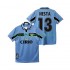 Maillot de Foot SS Lazio NESTA 13 Rétro Homme Domicile 1999 1998 Manche Courte