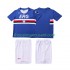 Maillot de Foot Sampdoria 1990 1991 Rétro Enfant Domicile Manche Courte