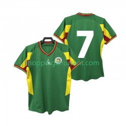 Maillot de Foot Sénégal 7 Rétro Homme Extérieur 2002 Manche Courte