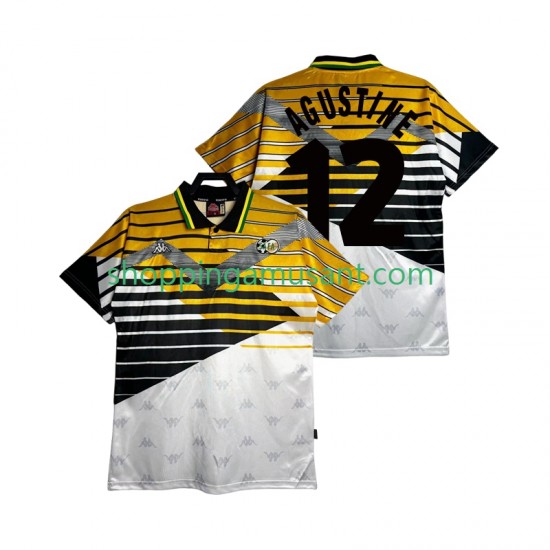 Maillot de Foot Afrique Du Sud AGUSTINE 12 Rétro Homme Domicile 1994 Manche Courte