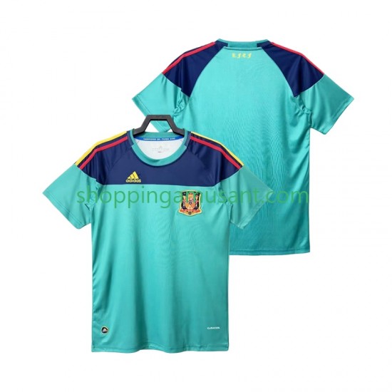 Maillot de Foot Espagne Gardien Rétro Homme Domicile 2010 Manche Courte