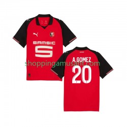 Maillot de Foot Stade Rennais Andres Gomez 20 Homme Domicile 2025-2026 Manche Courte