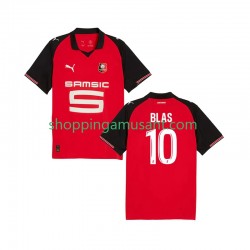 Maillot de Foot Stade Rennais Ludovic Blas 10 Homme Domicile 2025-2026 Manche Courte