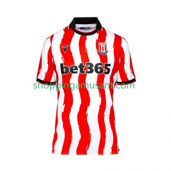 Maillot de Foot Stoke City Homme Domicile 2025-2026 Manche Courte
