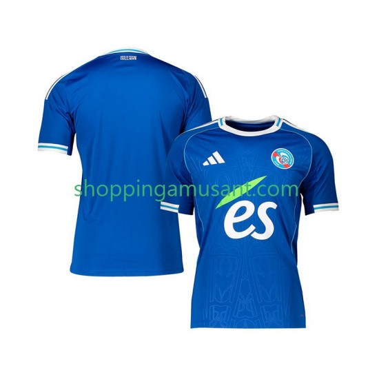 Maillot de Foot Strasbourg Homme Domicile 2025-2026 Manche Courte