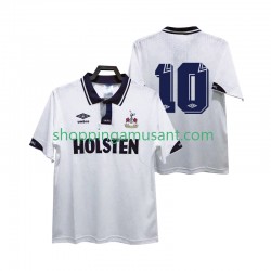 Maillot de Foot Tottenham Hotspur 10 1991 1993 Rétro Homme Domicile Manche Courte