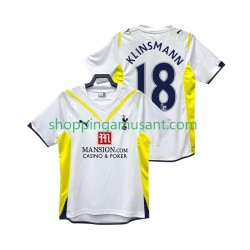 Maillot de Foot Tottenham Hotspur KLINSMANN 18 2009 Rétro Homme Domicile 2010 Manche Courte