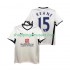 Maillot de Foot Tottenham Hotspur Keane 15 2009 Rétro Homme Domicile 2008 Manche Courte