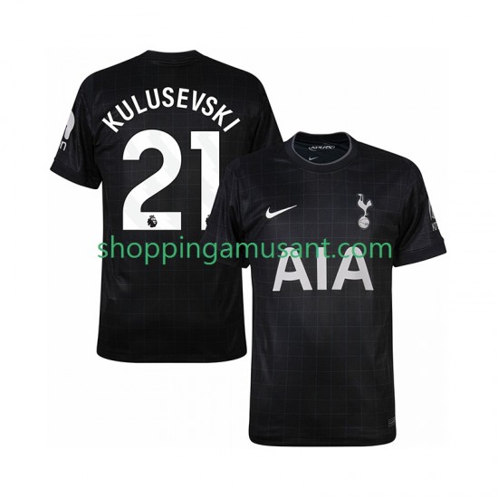 Maillot de Foot Tottenham Hotspur Kulusevski 21 Homme Extérieur 2025-2026 Manche Courte