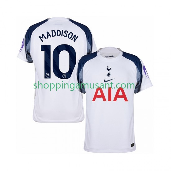Maillot de Foot Tottenham Hotspur Maddison 10 Homme Domicile 2025-2026 Manche Courte