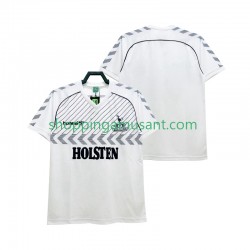 Maillot de Foot Tottenham Hotspur 1986 Rétro Homme Domicile Manche Courte