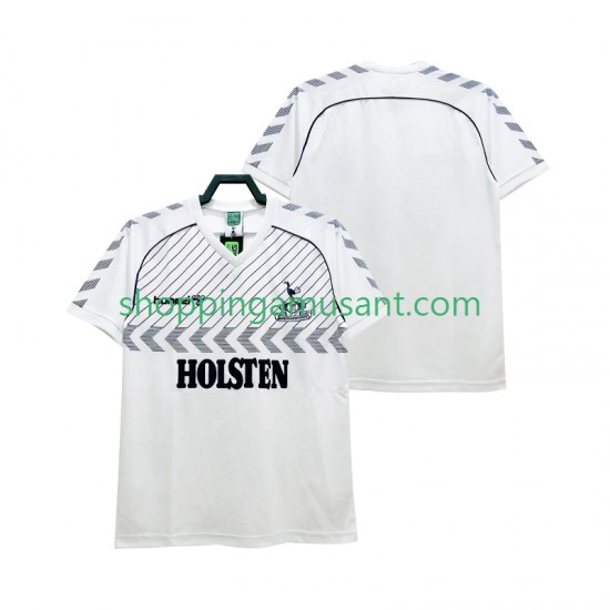 Maillot de Foot Tottenham Hotspur 1986 Rétro Homme Domicile Manche Courte