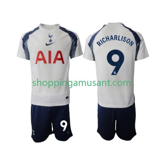 Maillot de Foot Tottenham Hotspur Richarlison 9 Enfant Domicile 2025-2026 Manche Courte