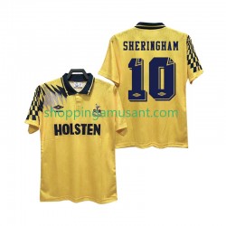 Maillot de Foot Tottenham Hotspur SHERINGHAM 10 1992 Rétro Homme Extérieur 1994 Manche Courte
