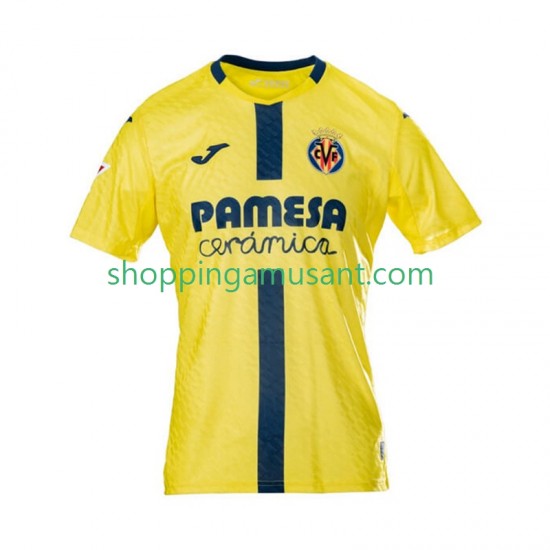 Maillot de Foot Villarreal CF Homme Domicile 2025-2026 Manche Courte