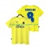Maillot de Foot Villarreal CF RIQUELME 8 2005 Rétro Homme Domicile 2006 Manche Courte