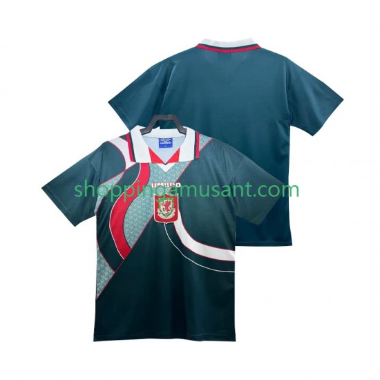 Maillot de Foot Pays de Galles 1995 Rétro Homme Extérieur 1994 Manche Courte