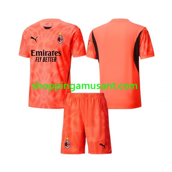 Maillot de Foot AC Milan Gardien Enfant 4ème 2024-2025 Manche Courte