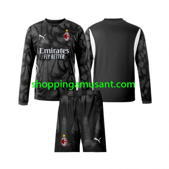 Maillot de Foot AC Milan Gardien Enfant Domicile 2024-2025 Manche Longue