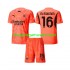 Maillot de Foot AC Milan Mike Maignan 16 Gardien Enfant 4ème 2024-2025 Manche Courte