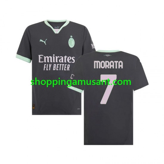 Maillot de Foot AC Milan Morata 7 Homme Neutre 2024-2025 Manche Courte