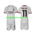 Maillot de Foot AC Milan Pulisic 11 Enfant Extérieur 2024-2025 Manche Courte