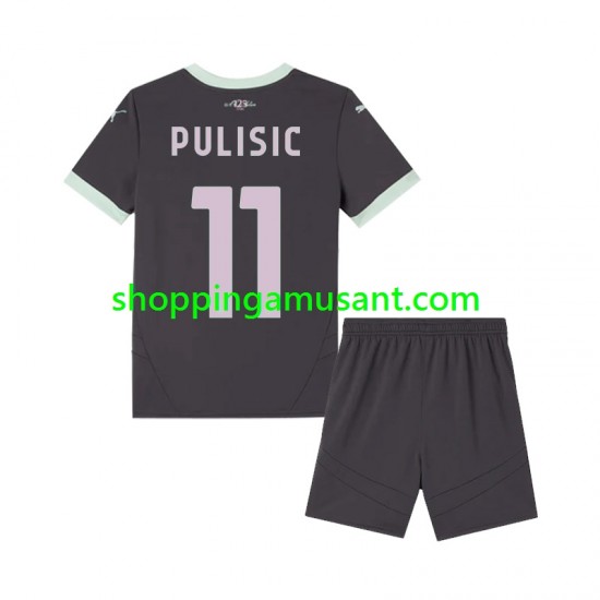 Maillot de Foot AC Milan Pulisic 11 Enfant Neutre 2024-2025 Manche Courte