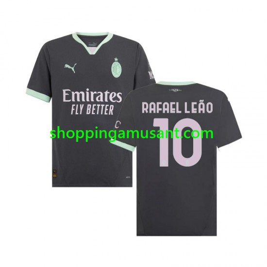 Maillot de Foot AC Milan Rafael Leao 10 Homme Neutre 2024-2025 Manche Courte