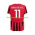 Maillot de Foot AC Milan Ibrahimović 11 Homme Domicile 2024-2025 Manche Courte