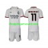 Maillot de Foot AC Milan Ibrahimović 11 Enfant Extérieur 2024-2025 Manche Courte