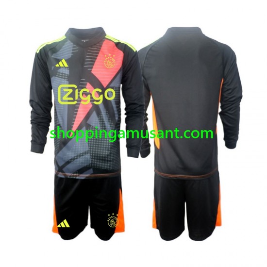 Maillot de Foot Ajax Amsterdam Gardien Enfant Domicile 2024-2025 Manche Longue