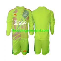 Maillot de Foot Ajax Amsterdam Gardien Enfant Neutre 2024-2025 Manche Longue