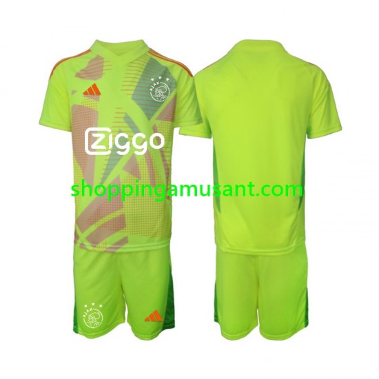 Maillot de Foot Ajax Amsterdam Gardien Enfant Neutre 2024-2025 Manche Courte