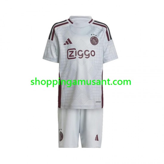 Maillot de Foot Ajax Amsterdam Enfant Neutre 2024-2025 Manche Courte
