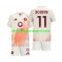 Maillot de Foot AS Rome Artem Dovbyk 11 Enfant Extérieur 2024-2025 Manche Courte