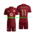 Maillot de Foot AS Rome Artem Dovbyk 11 Enfant Domicile 2024-2025 Manche Courte