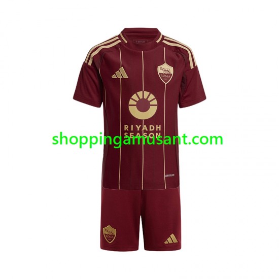 Maillot de Foot AS Rome Enfant Domicile 2024-2025 Manche Courte
