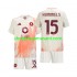 Maillot de Foot AS Rome Mats Hummels 15 Enfant Extérieur 2024-2025 Manche Courte