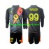 Maillot de Foot AS Rome Mile Svilar 99 Gardien Enfant Domicile 2024-2025 Manche Longue
