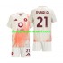 Maillot de Foot AS Rome Paulo Dybala 21 Enfant Extérieur 2024-2025 Manche Courte