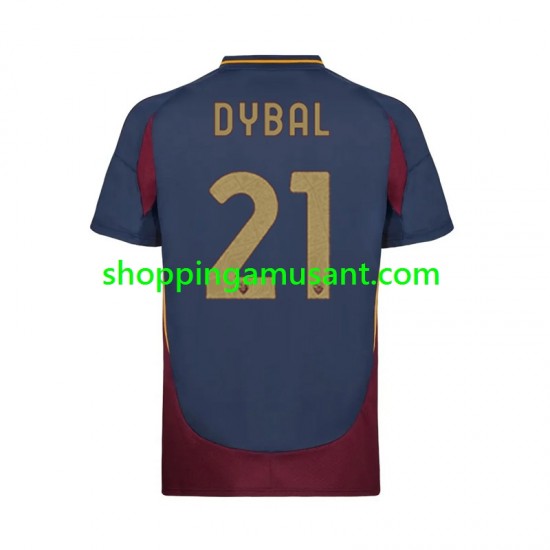 Maillot de Foot AS Rome Paulo Dybala 21 Homme Neutre 2024-2025 Manche Courte