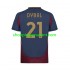 Maillot de Foot AS Rome Paulo Dybala 21 Homme Neutre 2024-2025 Manche Courte